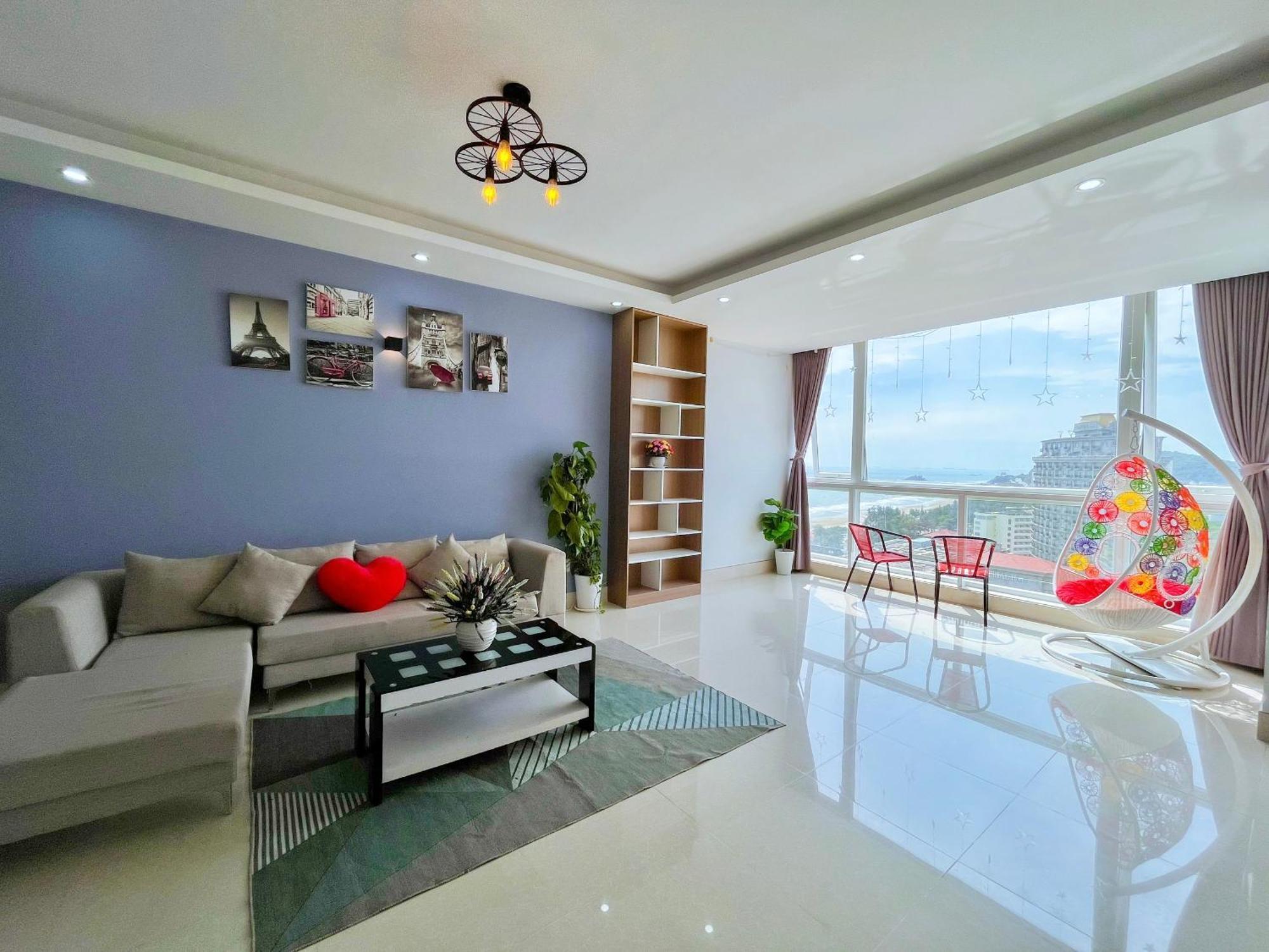 Can Ho Oasky,3 Phong View Dep Nhin Ra Bien,Nui Va Ho Bau Sen Vũng Tàu Ngoại thất bức ảnh