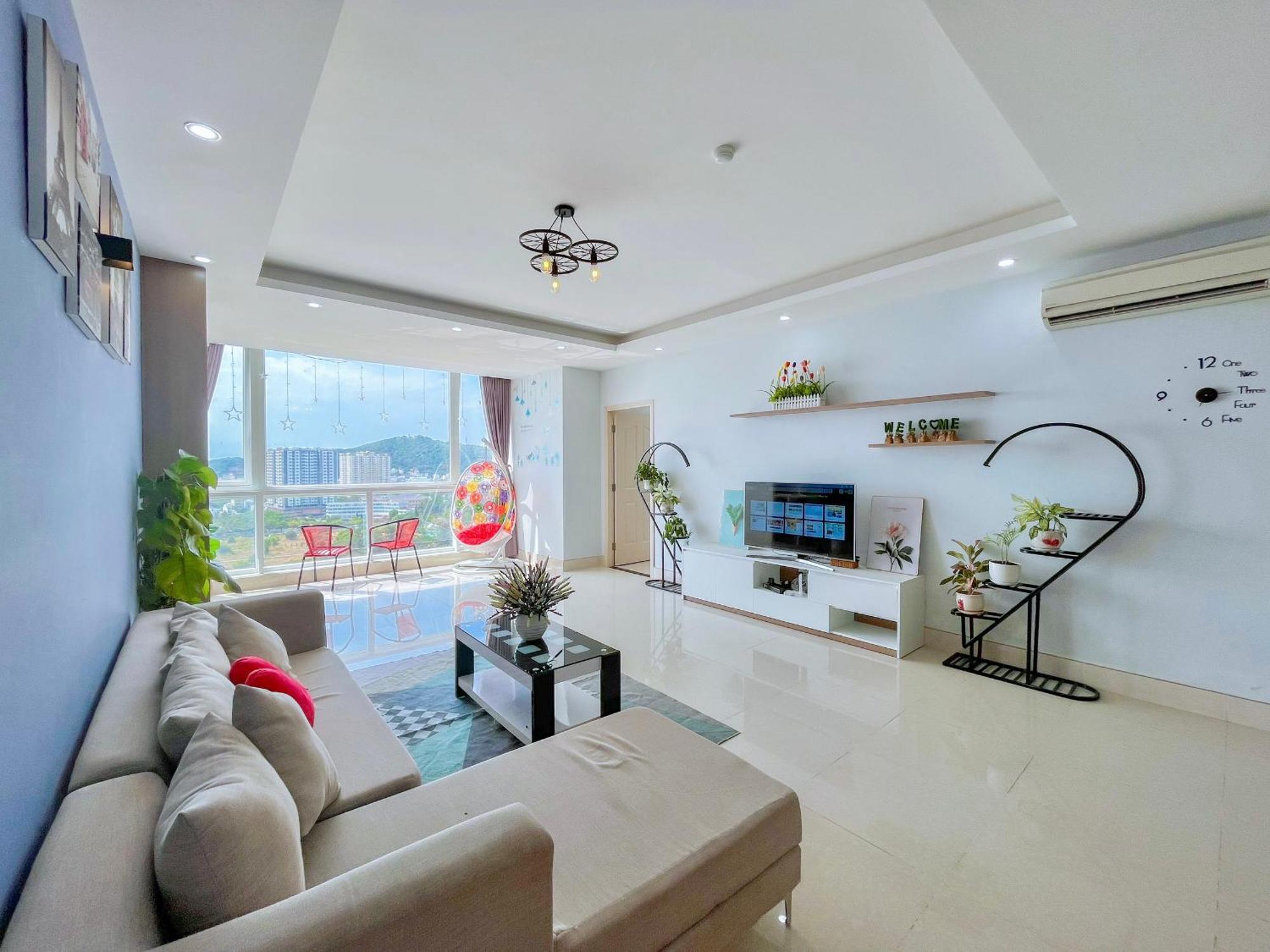 Can Ho Oasky,3 Phong View Dep Nhin Ra Bien,Nui Va Ho Bau Sen Vũng Tàu Ngoại thất bức ảnh