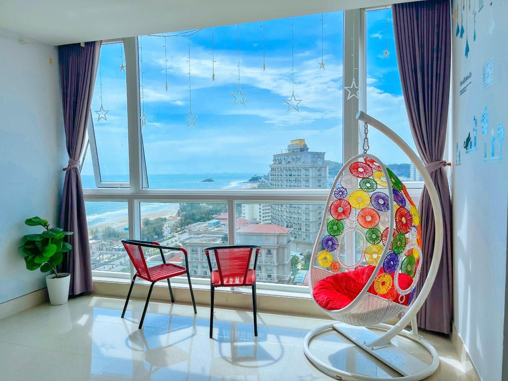 Can Ho Oasky,3 Phong View Dep Nhin Ra Bien,Nui Va Ho Bau Sen Vũng Tàu Ngoại thất bức ảnh