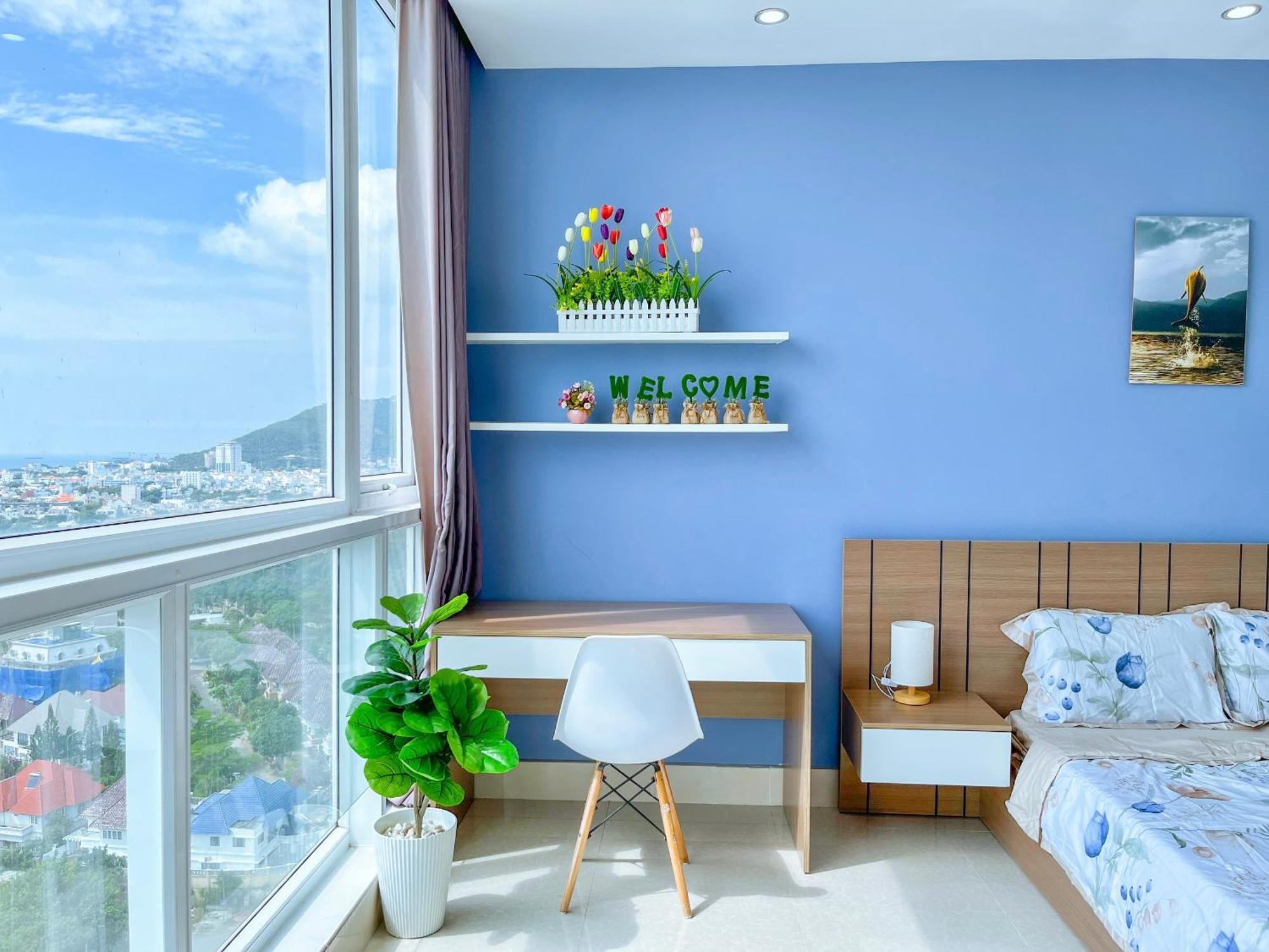 Can Ho Oasky,3 Phong View Dep Nhin Ra Bien,Nui Va Ho Bau Sen Vũng Tàu Ngoại thất bức ảnh